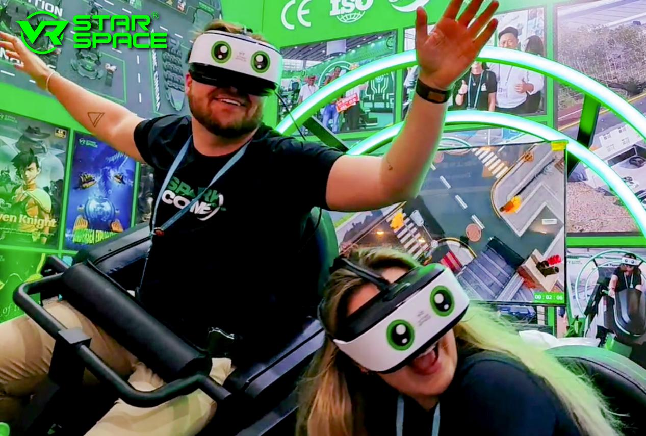 Звёздное пространство (VR Star Space) в центре внимания на третий день 137-й Кантонской ярмарки!